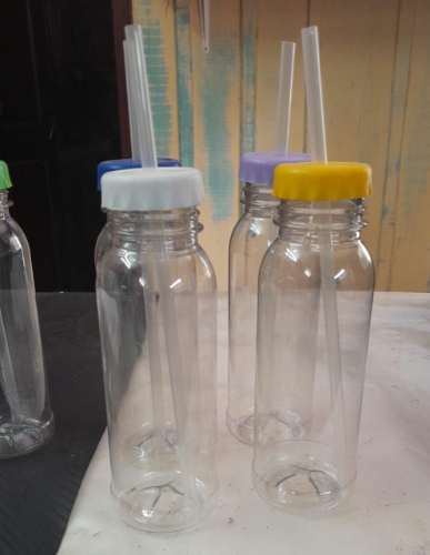 FRASCOS DE PLASTICO CON SORBETE