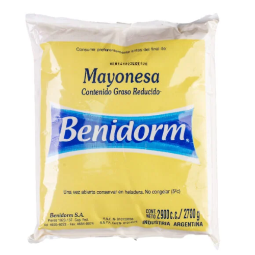 Aderezo Mayonesa x 2.7kg