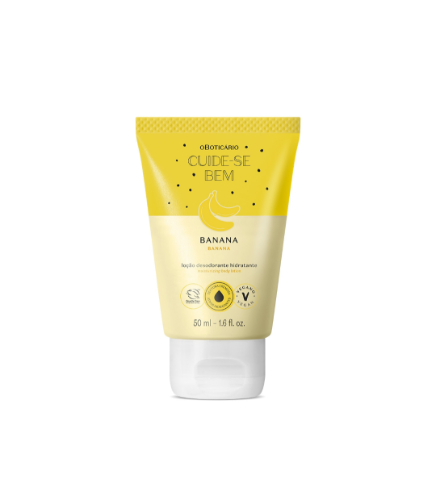 CUIDE SE BEM LOCAO DES HIDRATANTE CORP FEIRA BANANA 50ML