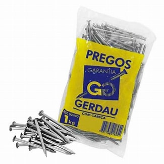 PREGOS GERDAU COM CABECA 1KG