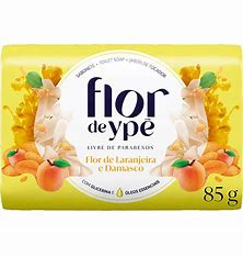 SABONETE FLOR DE YPE FLOR DE LARANJEIRA E DAMASCO