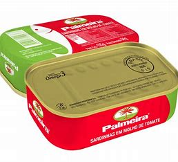 SARDINHA PALMEIRA 125G MOLHO TOMATE
