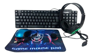 Combo Teclado, Mouse, Mousepad,