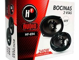 554BOCINAS HF-694 6X9″ 240W 2 VIAS