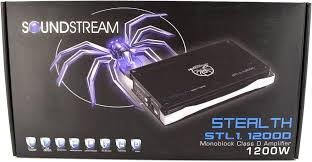 211AMPLIFICADOR SOUNDSTREAM STL1.1200D USO 1200W CLASE D
