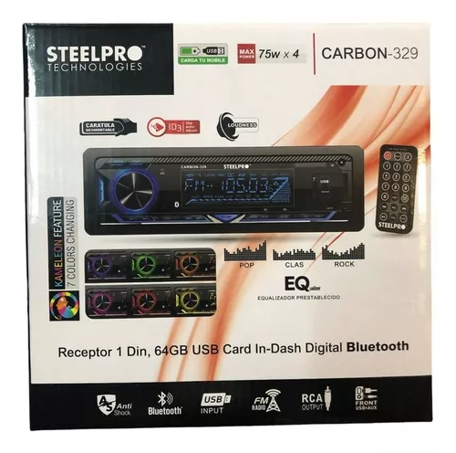 57ESTEREO STEEL PRO CARBON-329 75W x 4