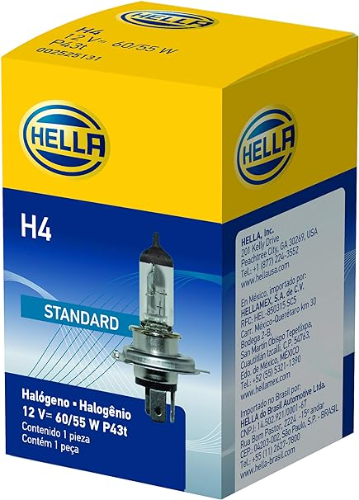 655FOCO H4 HELLA 12V 55W P43t-38 UNIVERSAL Todos Los Años