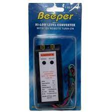 591HI-LOW BLC-400R BEEPER ALTA-BAJA CON REMOTO PARA AMPLIFICADOR 12V
