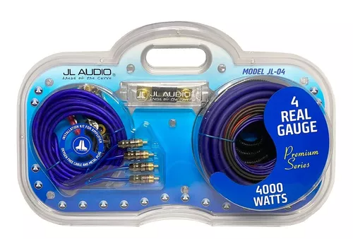 520CABLE PARA CORRIENTE JL-04 AUDIO CALIBRE 4 AWG 4 2 Y 2 HEMBRAS 4,000W