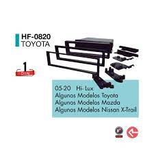 701FRENTE HF-0820 HI LUX 1 DIN Toyota, Mazda, Nissan X-Trail