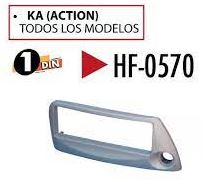 268BASE FRENTE ESTEREO HF-0570A 1 DIN FORD KA (ACTION) TODOS LOS MODELOS