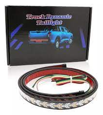 216TIRA LUZ LED TRASERA QE0Z21082 TRUCK DYNAMIC TAILLIGHT PARA CAMIONETA TIRA DRL FLEXIBLE DE 47"