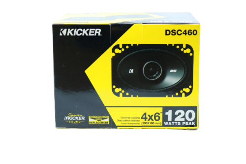 198BOCINAS KICKER DSC460 4X6" 120W