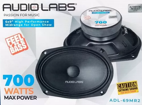 21MEDIO RANGO OPEN SHOW AUDIO LABS ADL-69MR2 6X9" 700W
