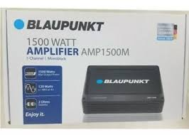 820AMPLIFICADOR BLAUPUNKT AMP1500M 1500W 1 CANAL CLASE AB