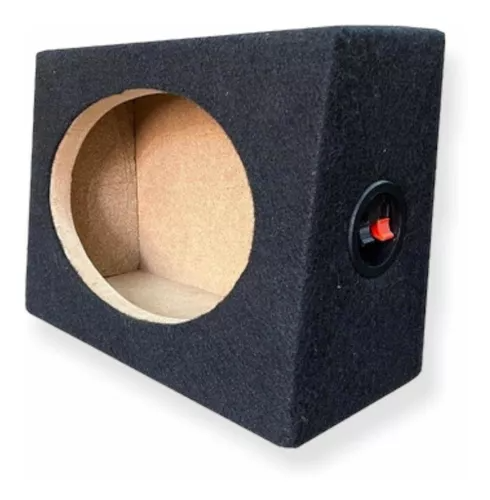 429CAJON MDF PARA BOCINA DE 6X9" FORRADO DE NEGRO