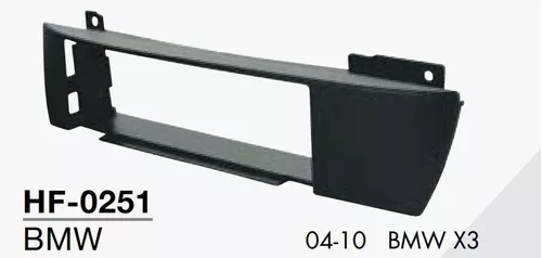 377FRENTE HF-0251 Bmw X3 Modelos 04-10 1 DIN