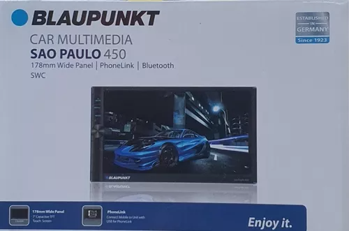 704PANTALLA BLAUPUNKT SAO PAULO 450 7″ 4 x 40W 2 DIN