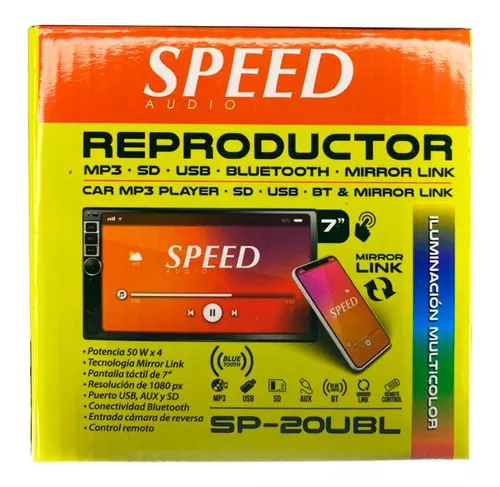 341PANTALLA SPEED SP-20UBL 7" 1080 PX