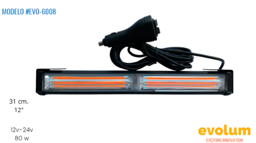 691BARRA LED EVO-6008 2 MODULOS 30CM 80W