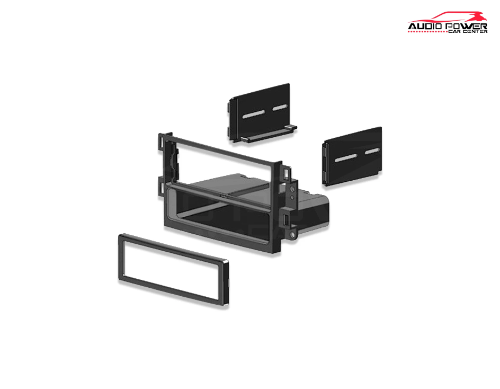 102FRENTE HF-0441DD Chevrolet Aveo 2007 - 2011 2 DIN