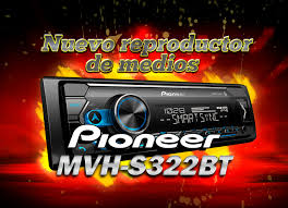 577ESTEREO MVH-S322BT PIONEER 3.9x7x2"