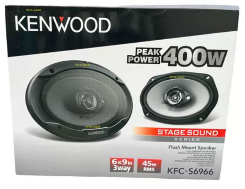 890BOCINAS COAXIAL KENWOOD KFC-S6966 6X9" 3 VIAS 400W