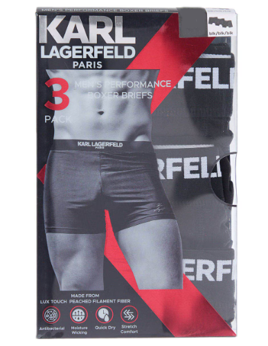 Karl lagerfied 3 pack boxer L