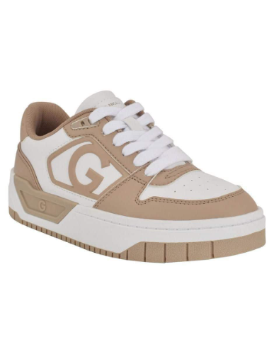 Tenis blanco café GBG mujer 7