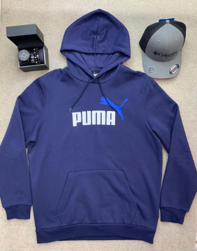 SUDADERA PUMA AZUL MARINO
