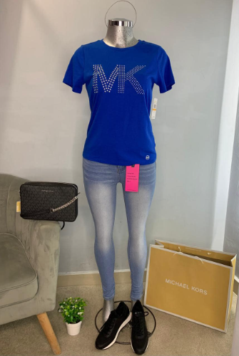 playera azul MK dam