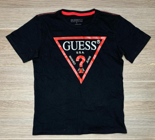 Playera guess niño negro 8