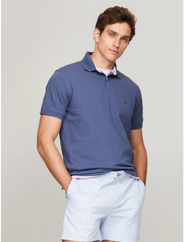 Polo azul tommy L hom