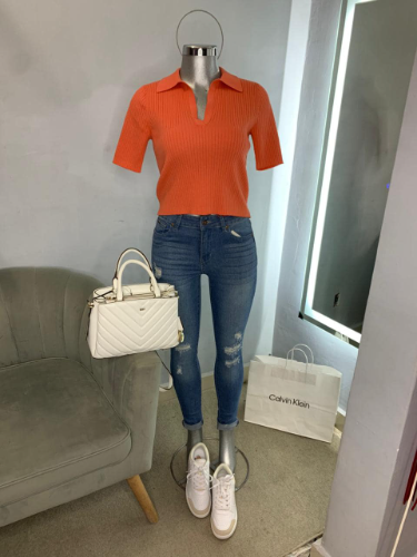 CJ3R0878 playera polo mujer