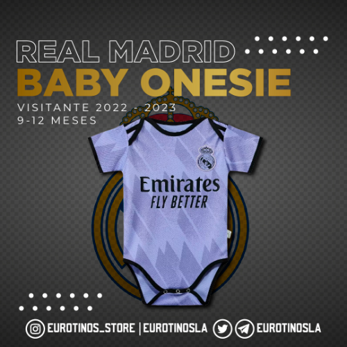 REAL MADRID VISITANTE 22/23 BEBE