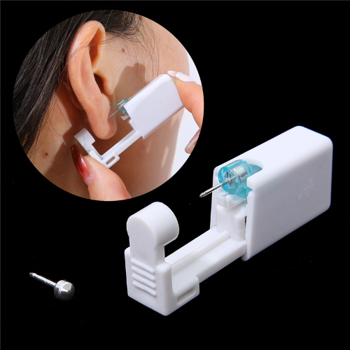 Perforadora oreja desechable
