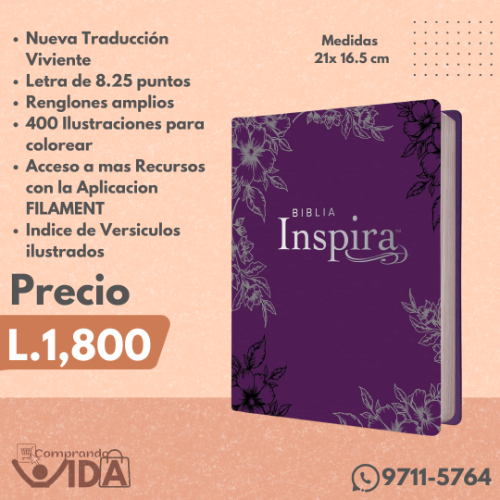 Biblia Inspira Lavanda