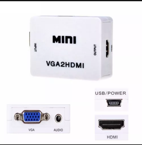 Convertidor / Adaptador Vga A Hdmi