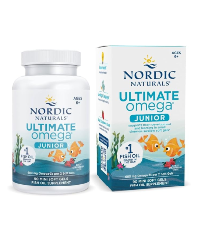 Omega 3 Junior x 90 gels Nordic