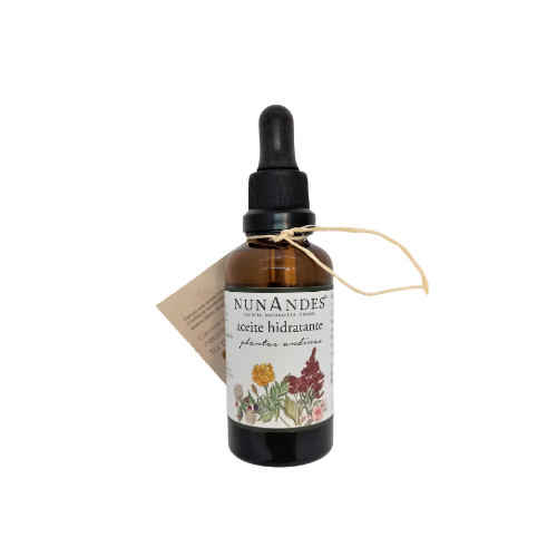 Aceite hidratante plantas andinas 60 ml Nunandes