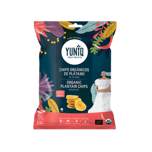 Snack platano orgánico 70 gr Yuniq