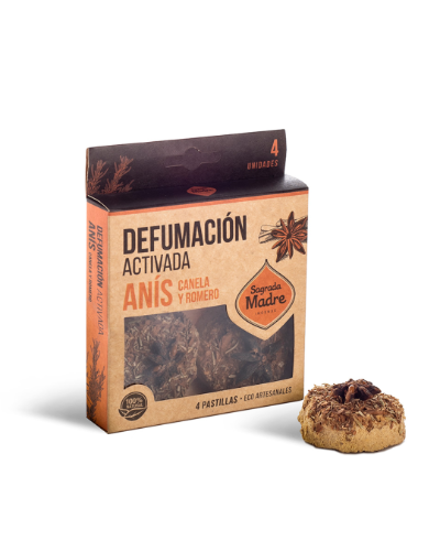Pastillas defumación activada x 4 uds Sagrada Madre