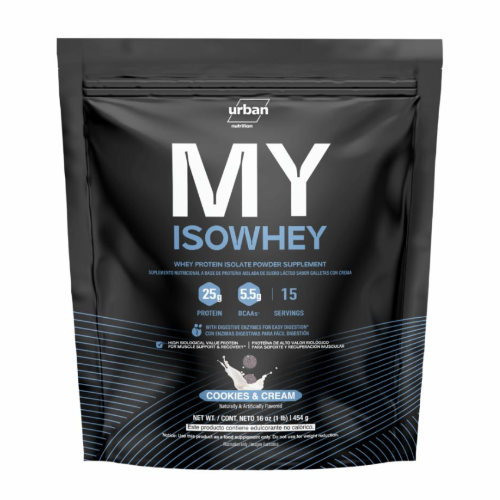 Proteina cookies & cream 1 libra Urban nutrition