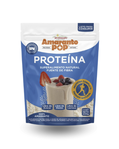 Proteina de amaranto 400 gr Intiamaranto