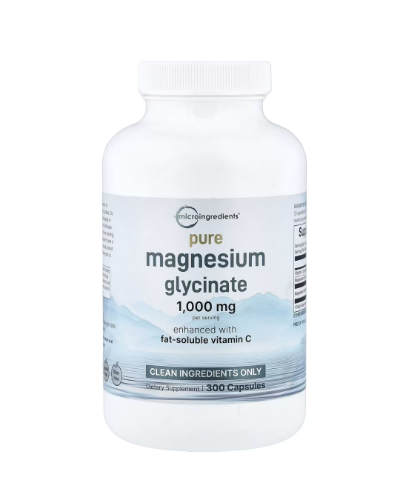 Glycinato de magnesio 1000 mg 240 cap Microingredients