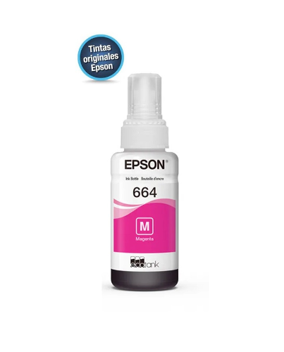 Tinta Epson 664 Roja