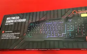 Teclado Multimedia Gaming QUASAD, QGK-927