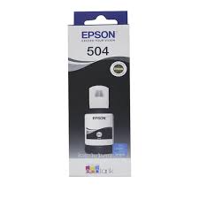 Tinta EPSON , 504 Negro 127ml. Original.