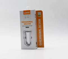 Cargador para Carro Hexaginal , USB,  LDNIO
