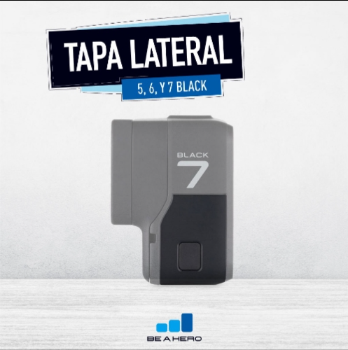Tapa para gopro 5 - 6 - 7 black